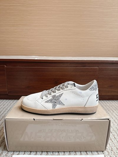 Golden Goose Ball Star “Silver Glitter”