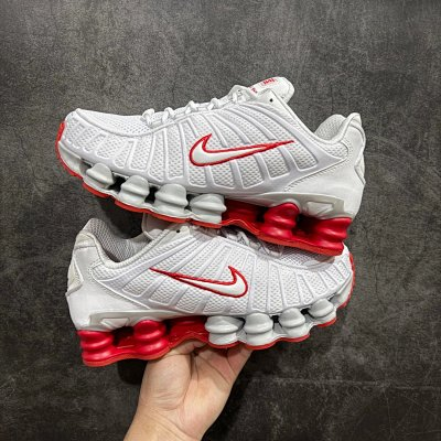 Nike Shox TL “White / Comet Red”