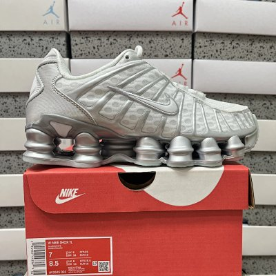Nike Shox TL “White / Metallic Silver”