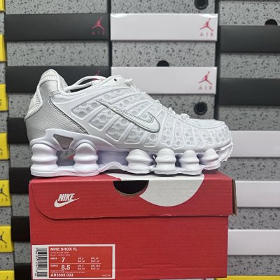 Nike Shox TL “Triple White”