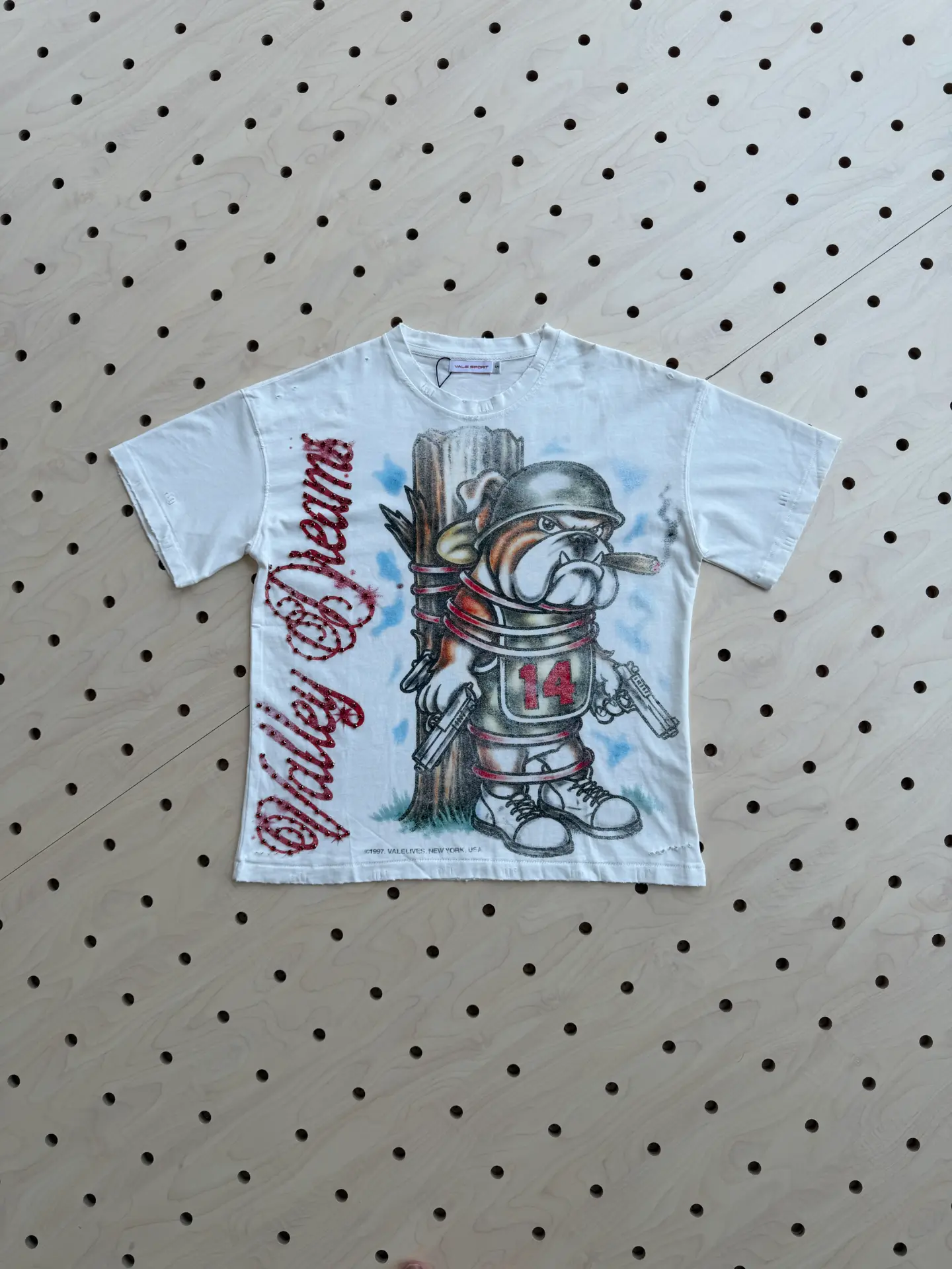 Valley Dreams Airbrush Bulldog Tee