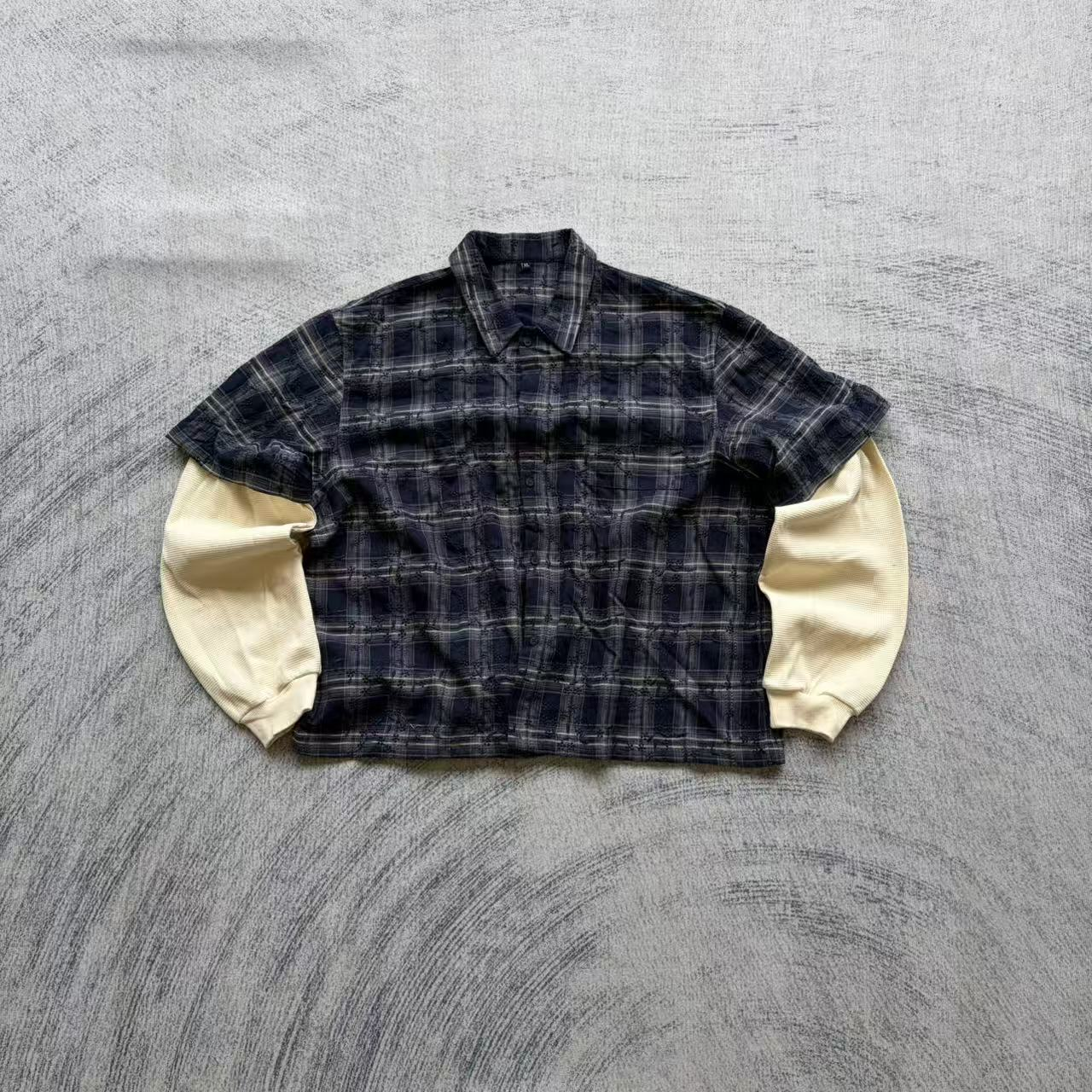 Vitesse Haute Navy Plaid Hybrid
