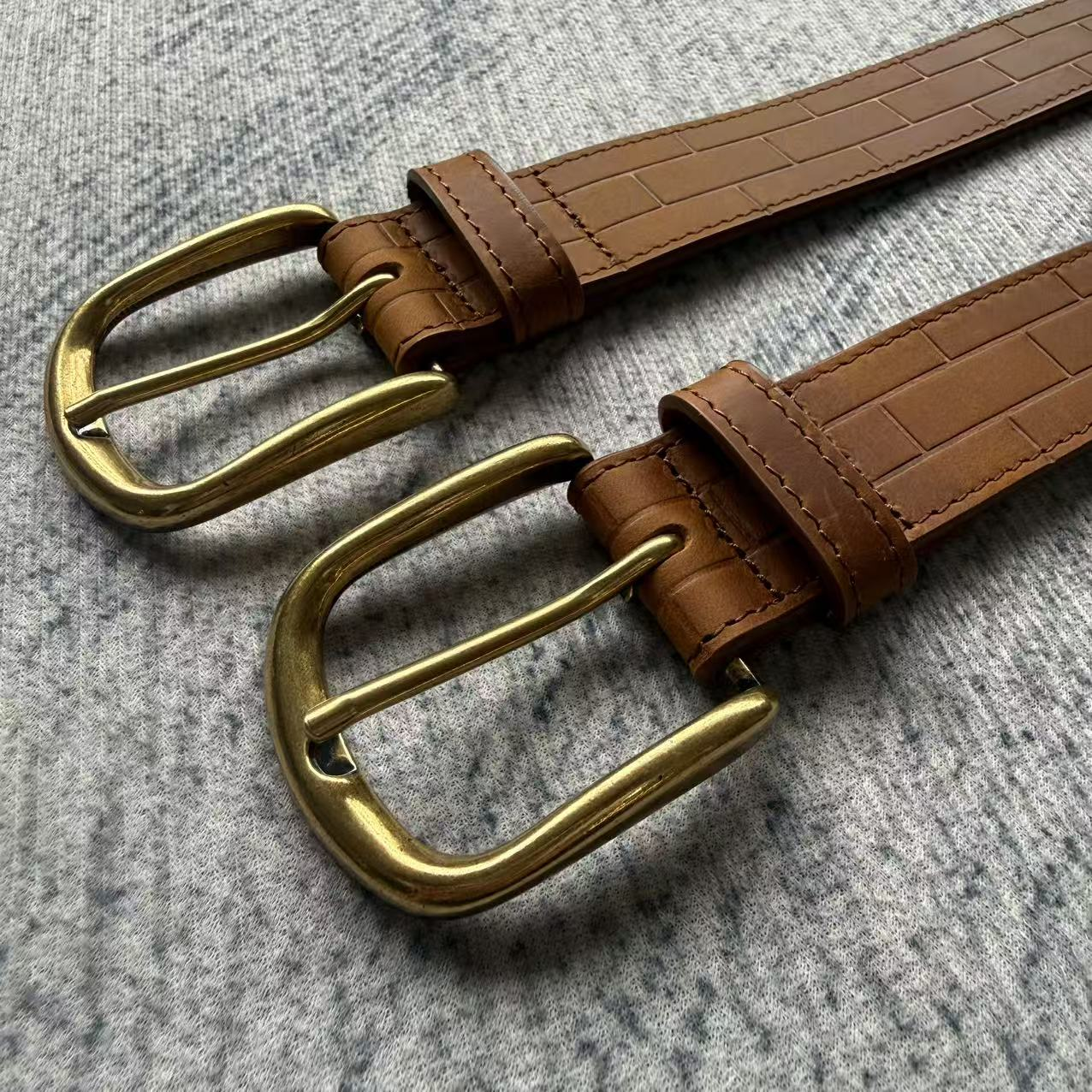 Croc Buckle Belt